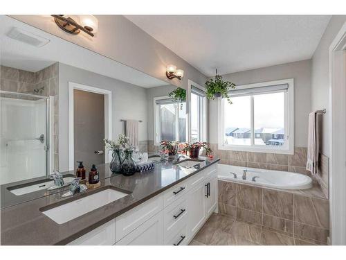 113 Heritage Cove, Cochrane, AB - Indoor Photo Showing Bathroom