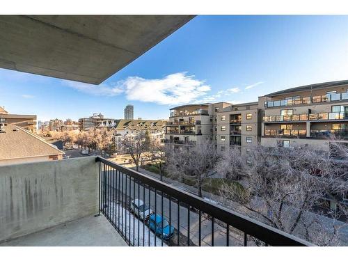 502-1312 13 Avenue Sw, Calgary, AB - Outdoor With Balcony