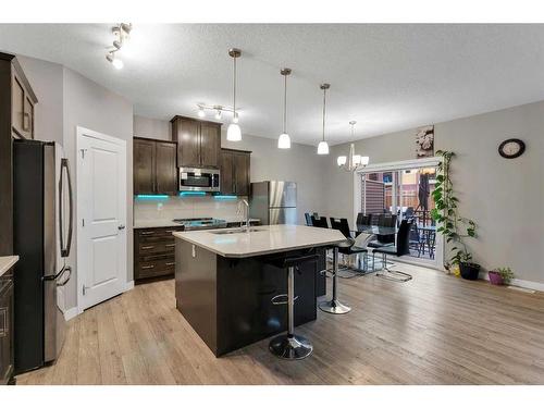 247 Kinniburgh Road, Chestermere, AB - Indoor Photo Showing Kitchen With Stainless Steel Kitchen With Upgraded Kitchen