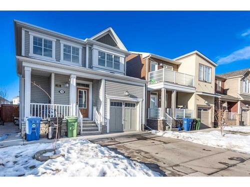 14 Cityscape Grove Ne, Calgary, AB - Outdoor With Deck Patio Veranda With Facade