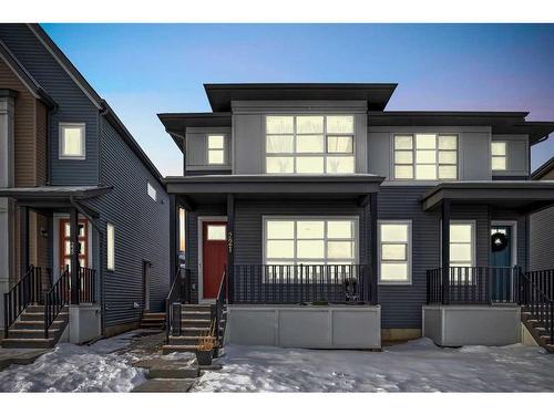 221 Belmont Street Sw, Calgary, AB - Outdoor With Facade