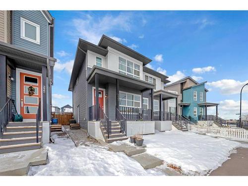 221 Belmont Street Sw, Calgary, AB - Outdoor With Facade