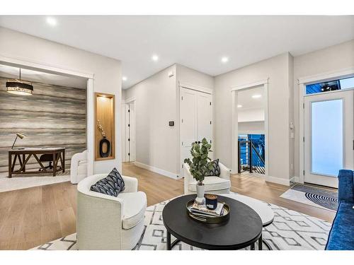 210 Blackstone Road, Balzac, AB - Indoor Photo Showing Living Room