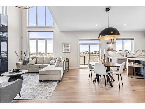 210 Blackstone Road, Balzac, AB - Indoor Photo Showing Living Room