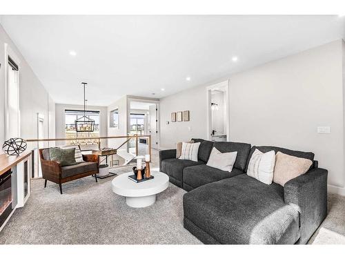 210 Blackstone Road, Balzac, AB - Indoor Photo Showing Living Room