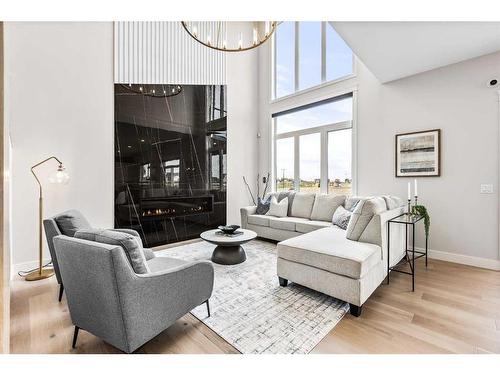 210 Blackstone Road, Balzac, AB - Indoor Photo Showing Living Room