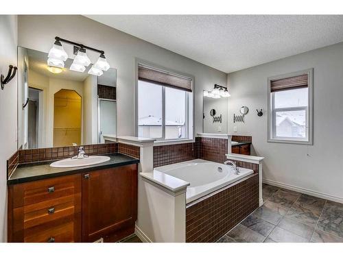 159 Cougarstone Court Sw, Calgary, AB - Indoor Photo Showing Bathroom