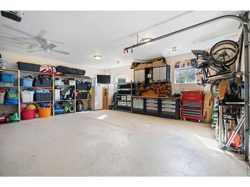 63 Tuscany Springs Rise Nw, Calgary, AB - Indoor Photo Showing Garage