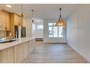 152 Cobblestone Gate, Airdrie, AB  - Indoor Photo Showing Kitchen With Upgraded Kitchen 