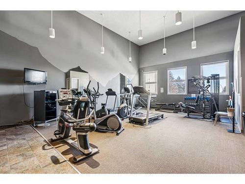 3213-13045 6 Street Sw, Calgary, AB - Indoor Photo Showing Gym Room