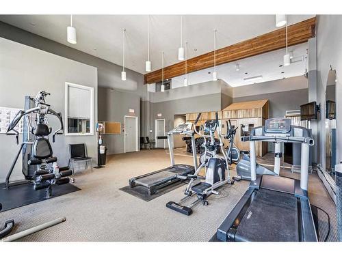 3213-13045 6 Street Sw, Calgary, AB - Indoor Photo Showing Gym Room