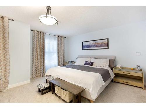 14 Copperstone Drive Se, Calgary, AB - Indoor Photo Showing Bedroom