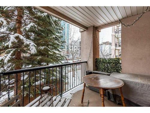 202-126 14 Avenue Sw, Calgary, AB - Outdoor With Balcony With Exterior