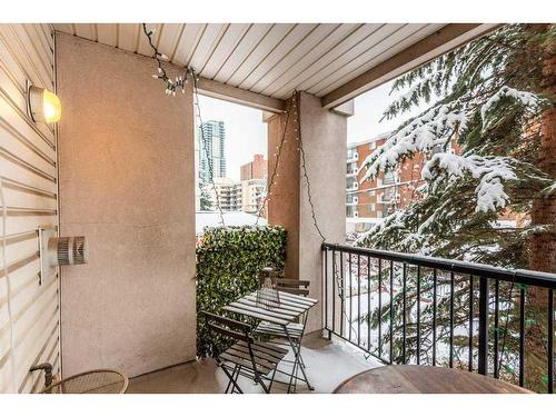 202-126 14 Avenue Sw, Calgary, AB - Outdoor With Balcony With Exterior