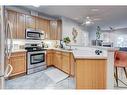 202-126 14 Avenue Sw, Calgary, AB  - Indoor Photo Showing Kitchen With Stainless Steel Kitchen 