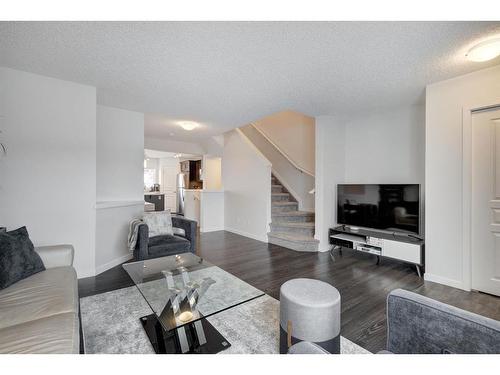 48 Auburn Meadows Boulevard Se, Calgary, AB - Indoor Photo Showing Living Room