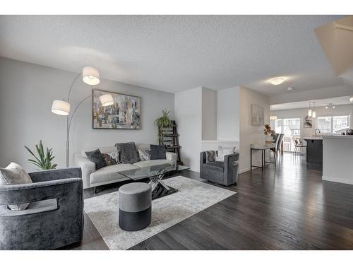 48 Auburn Meadows Boulevard Se, Calgary, AB - Indoor Photo Showing Living Room