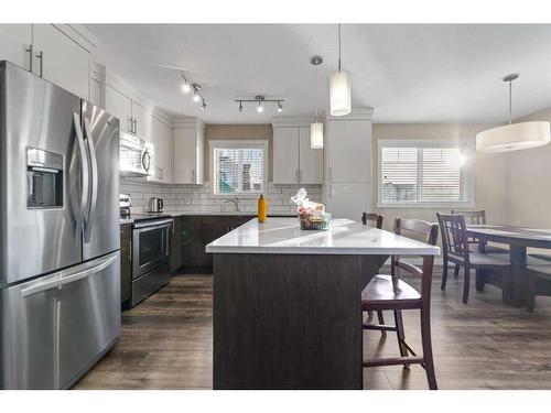 729 Skyview Ranch Grove, Calgary, AB - Indoor Photo Showing Kitchen With Stainless Steel Kitchen With Upgraded Kitchen