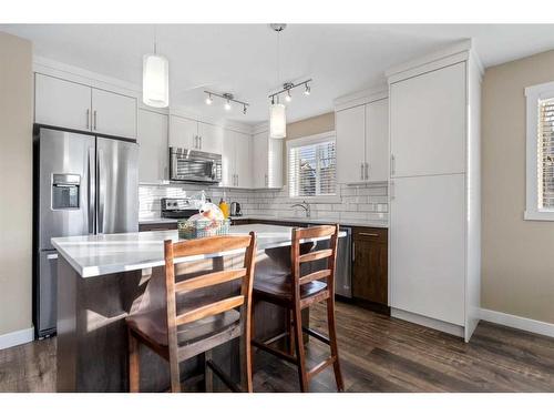 729 Skyview Ranch Grove, Calgary, AB - Indoor Photo Showing Kitchen With Stainless Steel Kitchen With Upgraded Kitchen