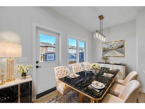 181 Waterford Way, Chestermere, AB - Indoor Photo Showing Dining Room