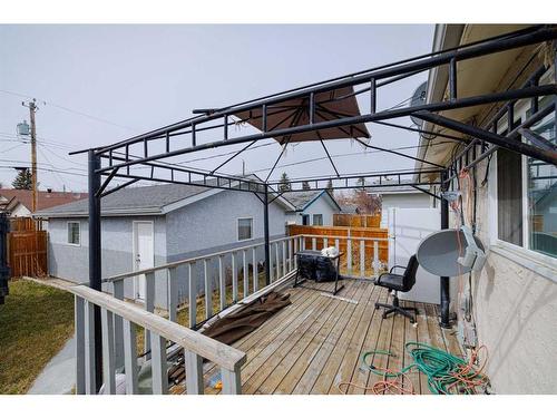 1323 Marlyn Way Ne, Calgary, AB - Outdoor With Deck Patio Veranda With Exterior