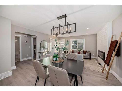 519 6 Street Ne, Calgary, AB - Indoor Photo Showing Dining Room