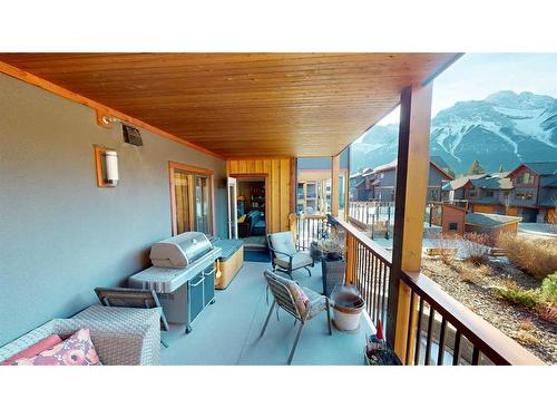 206-707 Spring Creek Drive Se, Canmore, AB - Outdoor With Deck Patio Veranda With Exterior