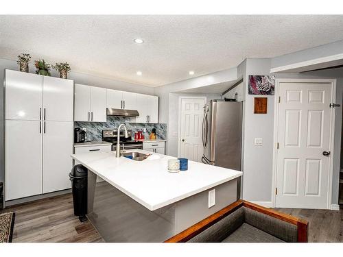 105 Taralea Green Ne, Calgary, AB - Indoor Photo Showing Kitchen With Double Sink