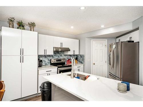 105 Taralea Green Ne, Calgary, AB - Indoor Photo Showing Kitchen With Stainless Steel Kitchen With Double Sink