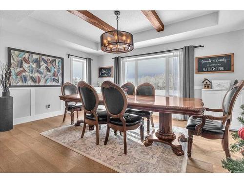 49 303 Avenue West, Rural Foothills County, AB - Indoor Photo Showing Dining Room