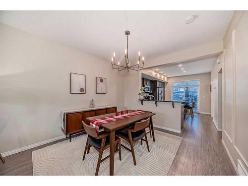 503-1086 Williamstown Boulevard Nw, Airdrie, AB - Indoor Photo Showing Dining Room