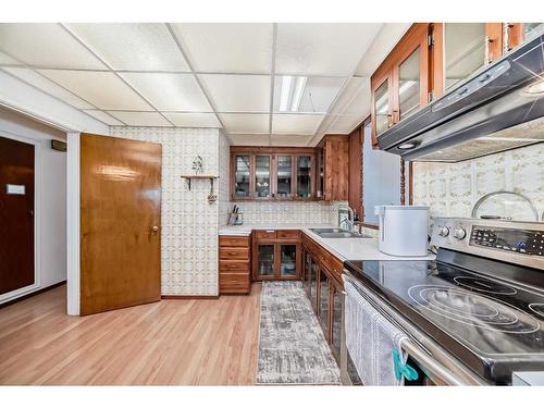 12804 108 Street Nw, Edmonton, AB - Indoor Photo Showing Kitchen With Double Sink