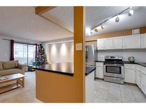 201-111 14 Avenue Se, Calgary, AB - Indoor Photo Showing Kitchen With Stainless Steel Kitchen