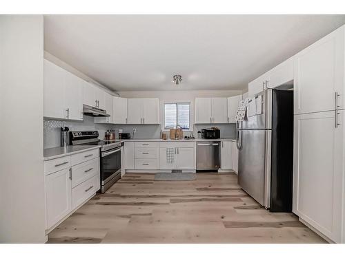 24 Erin Meadow Way Se, Calgary, AB - Indoor Photo Showing Kitchen