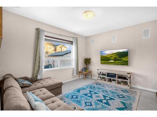 223 Skyview Point Road Ne, Calgary, AB - Indoor Photo Showing Living Room