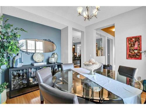 5 Silverado Creek Crescent Sw, Calgary, AB - Indoor Photo Showing Dining Room