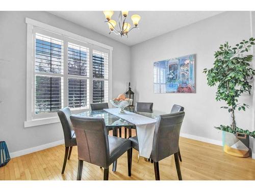 5 Silverado Creek Crescent Sw, Calgary, AB - Indoor Photo Showing Dining Room