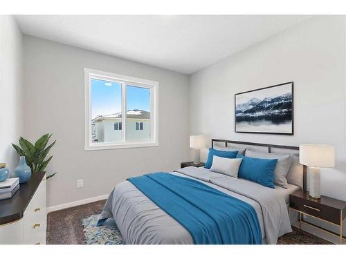 257 Yorkville Boulevard Sw, Calgary, AB - Indoor Photo Showing Bedroom