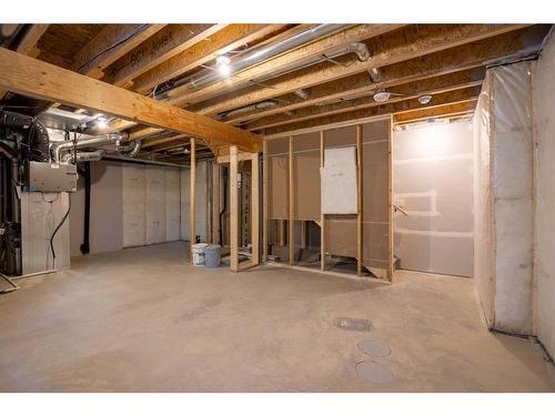 257 Yorkville Boulevard Sw, Calgary, AB - Indoor Photo Showing Basement