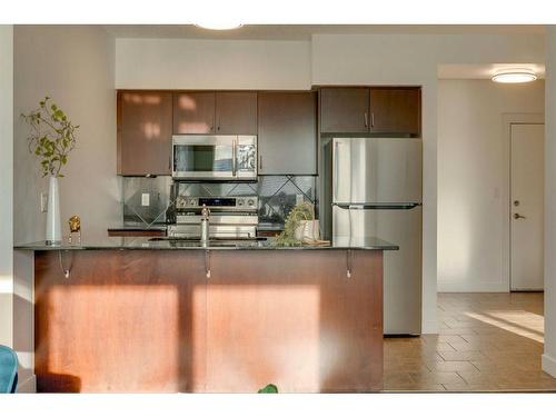 502-8880 Horton Road Sw, Calgary, AB - Indoor Photo Showing Kitchen