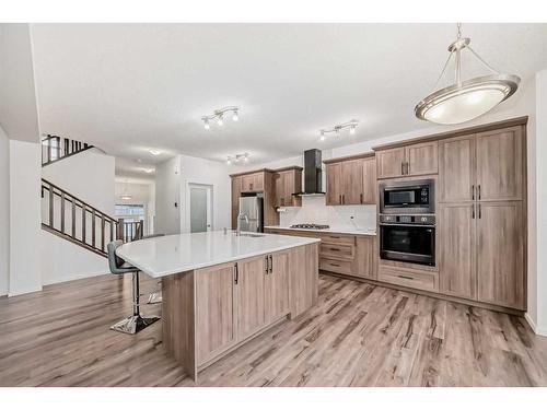 2007 Windbury Crescent Sw, Airdrie, AB - Indoor Photo Showing Kitchen