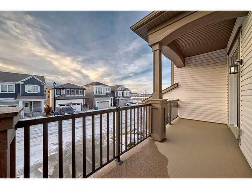 2007 Windbury Crescent Sw, Airdrie, AB - Outdoor With Balcony With Exterior