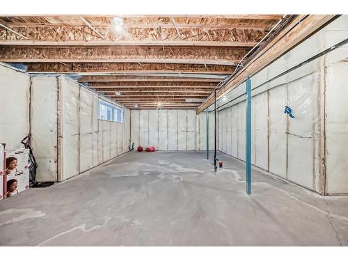 2007 Windbury Crescent Sw, Airdrie, AB - Indoor Photo Showing Basement