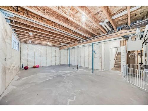 2007 Windbury Crescent Sw, Airdrie, AB - Indoor Photo Showing Basement