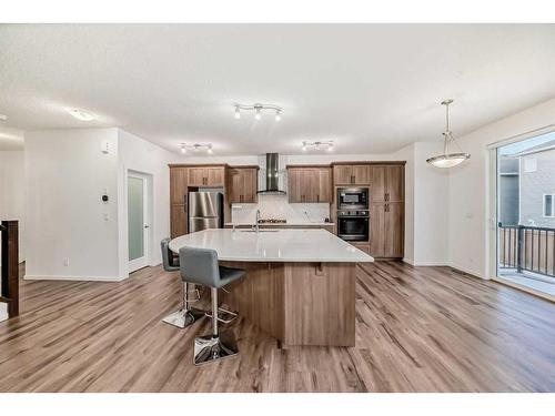 2007 Windbury Crescent Sw, Airdrie, AB - Indoor Photo Showing Kitchen