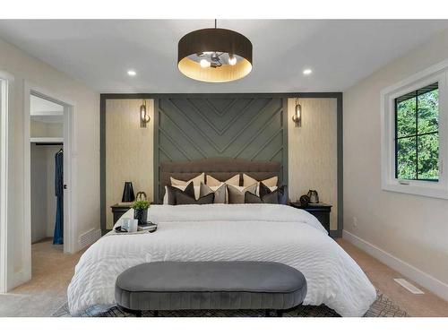 42 Canova Road Sw, Calgary, AB - Indoor Photo Showing Bedroom