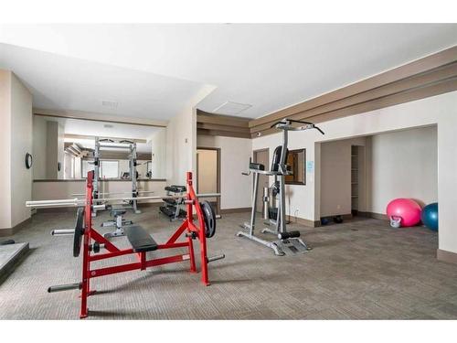 1106-225 25 Avenue Sw, Calgary, AB - Indoor Photo Showing Gym Room