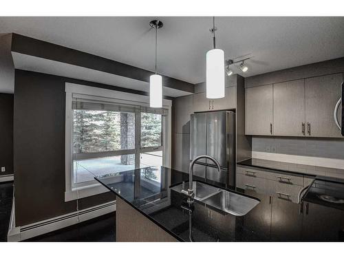 2117-240 Skyview Ranch Road Ne, Calgary, AB - Indoor Photo Showing Kitchen With Double Sink With Upgraded Kitchen