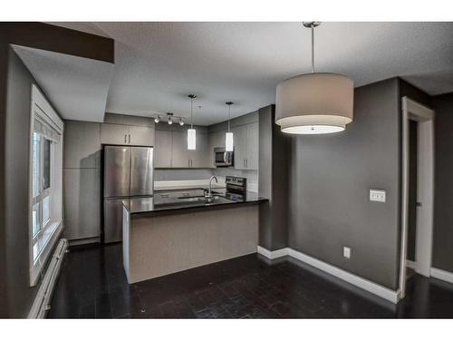 2117-240 Skyview Ranch Road Ne, Calgary, AB - Indoor Photo Showing Kitchen With Stainless Steel Kitchen