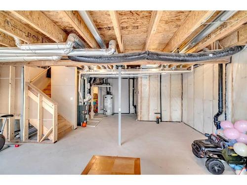 2038 Fowler Road Sw, Airdrie, AB - Indoor Photo Showing Basement